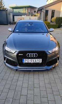 Audi RS6 cena 255000 przebieg: 163000, rok produkcji 2016 z Poznań małe 56